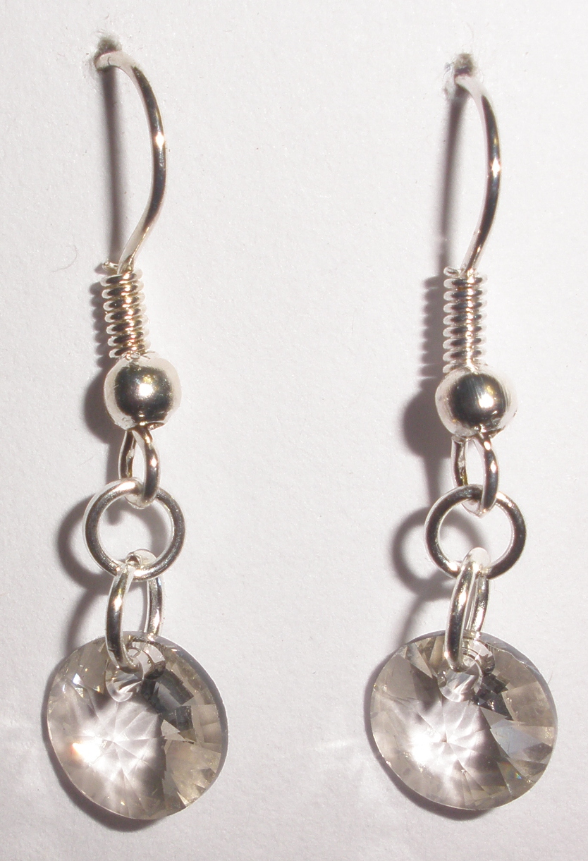 Náušnice Swarovski Xilion Silver Shade (SwNXi_14)