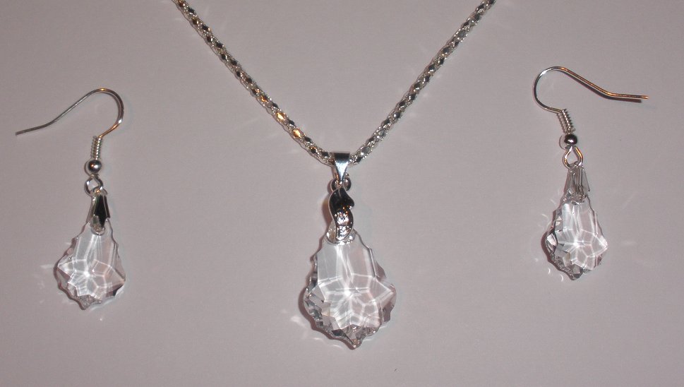 Sada Swarovski Baroko Crystal s bižuterními komponenty (SwBa2)