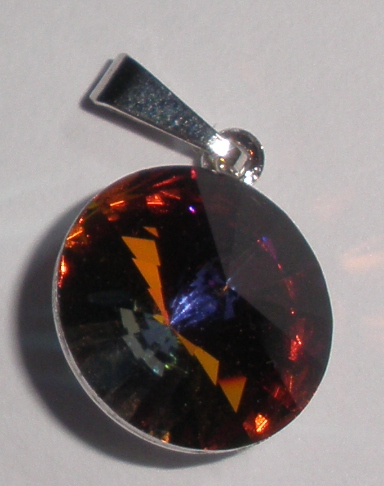 Přívěsek Swarovski Rivoli Volcano rhodiovaný (Přív1R_14_74)