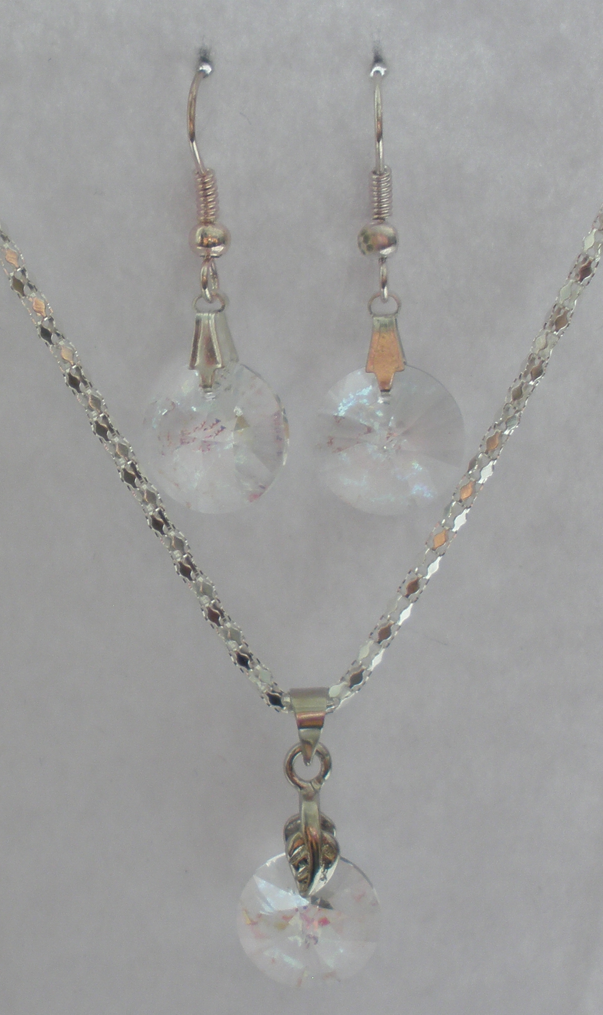 Sada Swarovski Xilion White Patina s bižuterními komponenty (SwXi10)