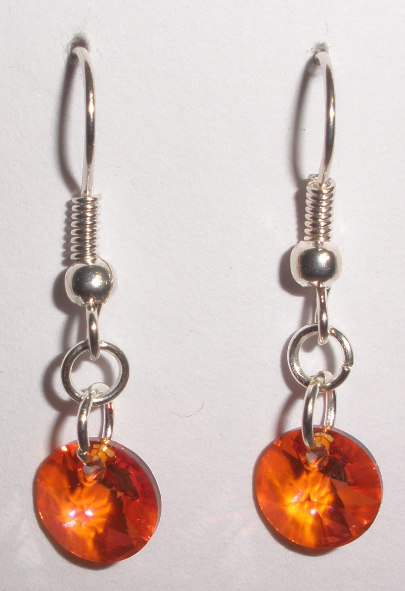 Náušnice Swarovski Xilion Astral Pink (SwNXi_3)