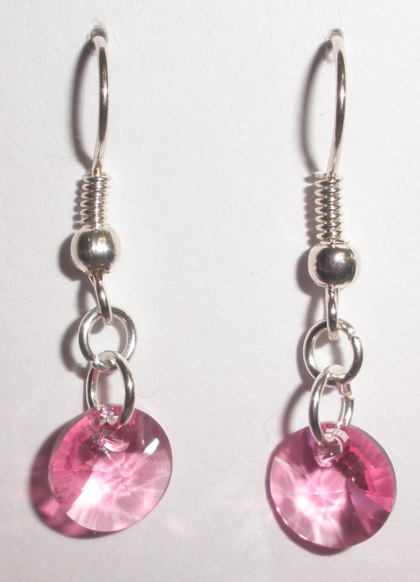 Náušnice Swarovski Xilion Rose (SwNXi_5)