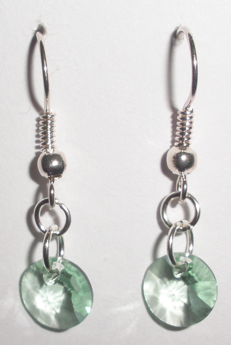 Náušnice Swarovski Xilion Chrysolite (SwNXi_16)