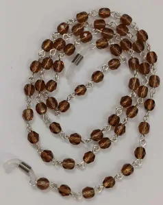 Šňůrka na brýle hnědá (BR80)