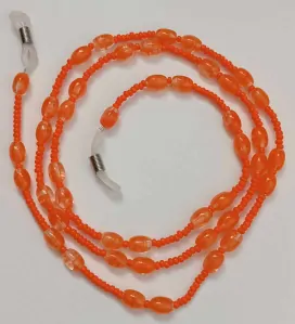 Šňůrka na brýle oranžová (BR95)